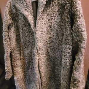 Vintage Womens mink and lamb jacket coat